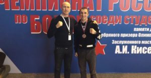 Тихон Нетёсов стал бронзовым призером чемпионата России по боксу среди студентов