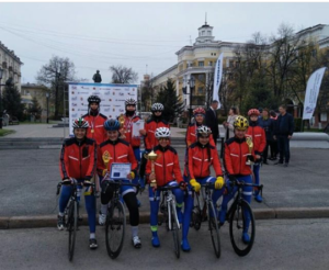 Первое место на II этапе Спартакиады учащихся России по велоспорту
