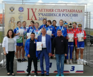 Бронза на финальных соревнованиях по велоспорту Спартакиады учащихся России