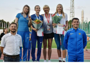 Серебро на Чемпионате России по легкой атлетике